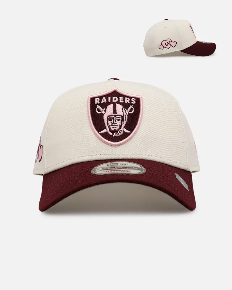 New Era Las Vegas Raiders 'Lover's Club 2.0' 9Forty A-Frame Snapback Chrome 1