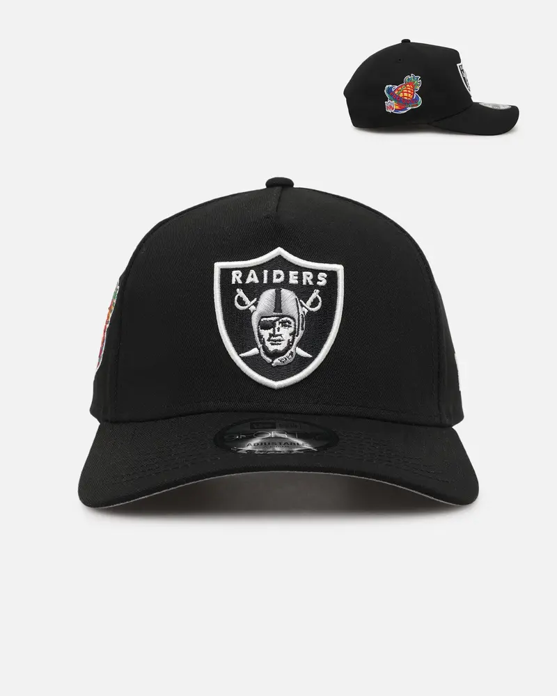 New Era Las Vegas Raiders 'Nfl City Originals 2.0' 9Forty A-Frame Snapback Black 1