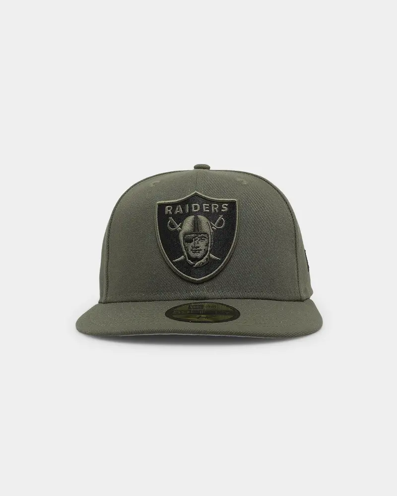 New Era Las Vegas Raiders 'Olive Black' 59Fifty Fitted Olive/Black 1