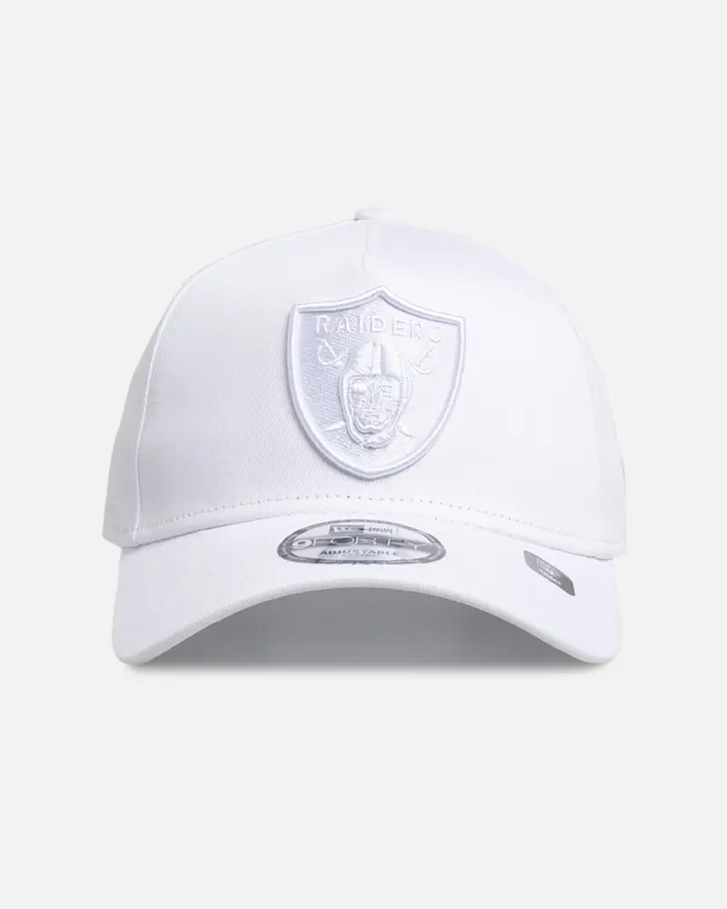 New Era Las Vegas Raiders 'Optic White' 9Forty A-Frame Snapback Optic White 1