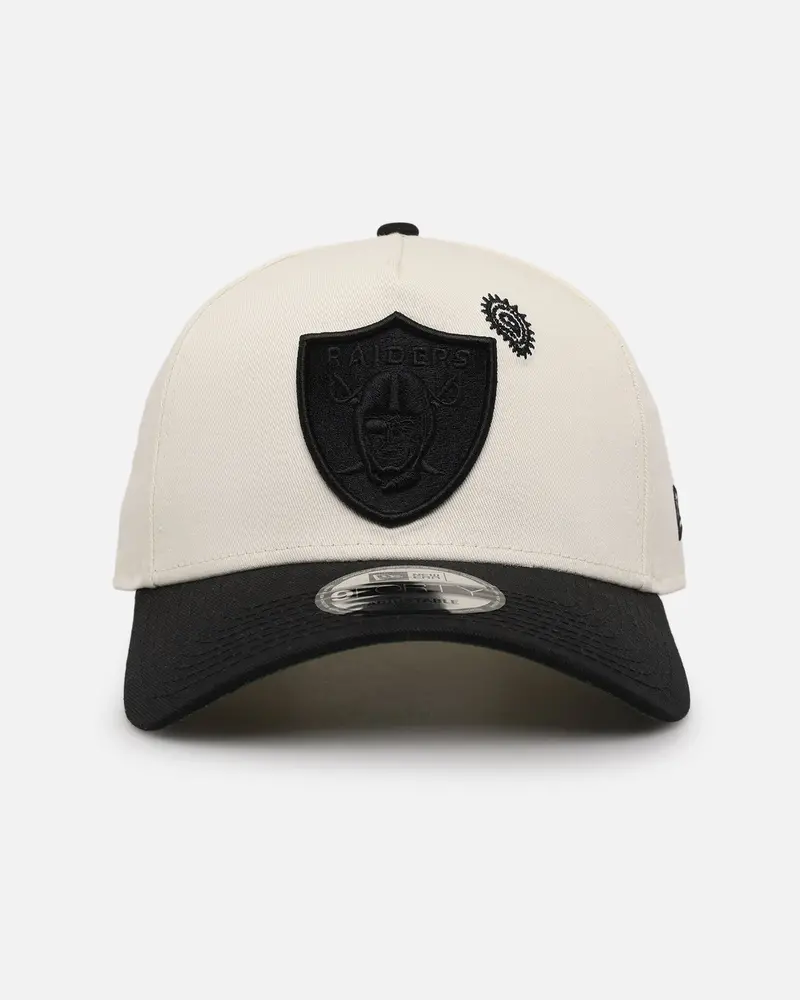 New Era Las Vegas Raiders 'Paisley Hit' 9Forty A-Frame Snapback Chrome White/Black 1