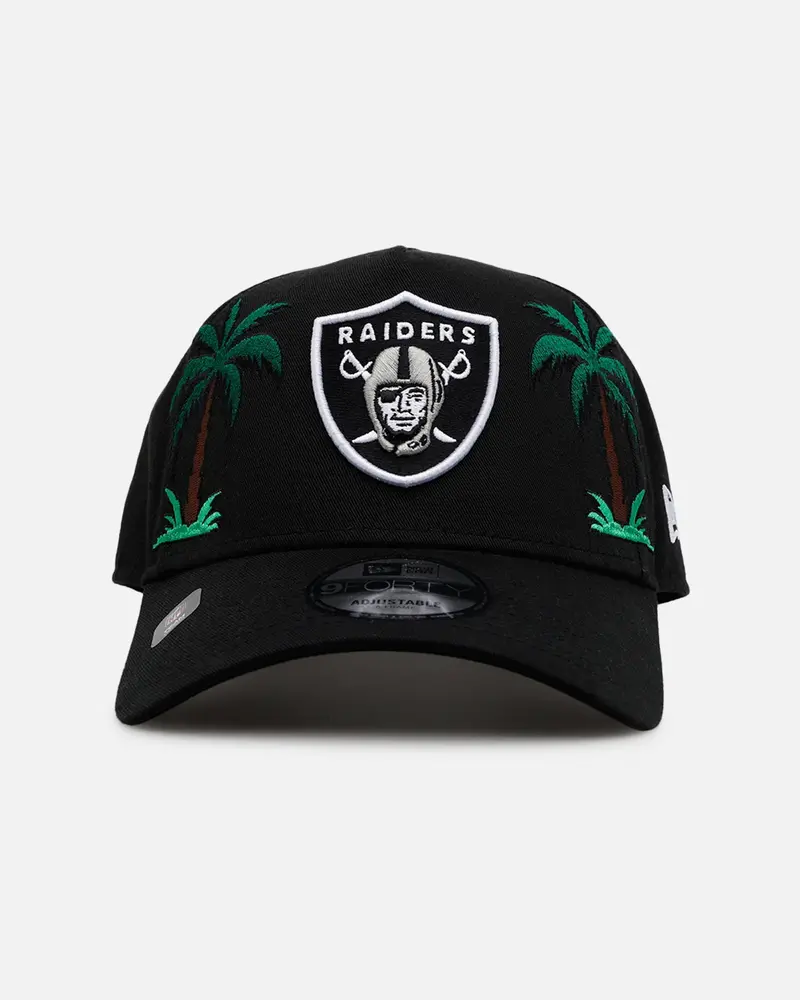 New Era Las Vegas Raiders 'Palm Trees' 9Forty A-Frame Snapback Official Team Color 1