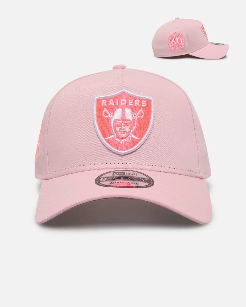 New Era Las Vegas Raiders 'Polychromatic' 9Forty A-Frame Snapback Pink 1