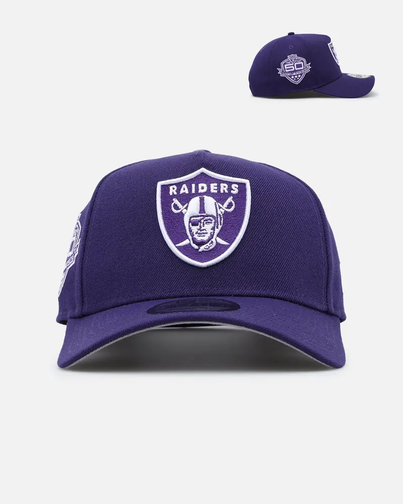 New Era Las Vegas Raiders 'Polychromatic' 9Forty A-Frame Snapback Purple 1