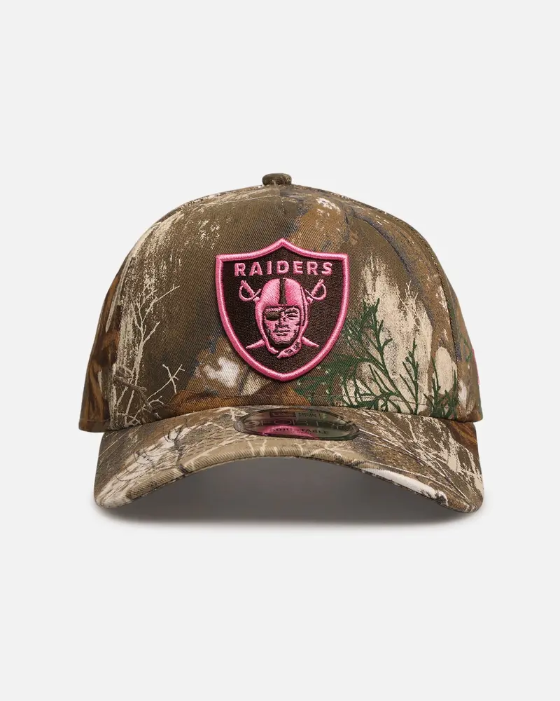 New Era Las Vegas Raiders 'Realtree Pink' 9Forty A-Frame Snapback Real Tree/Pink 1