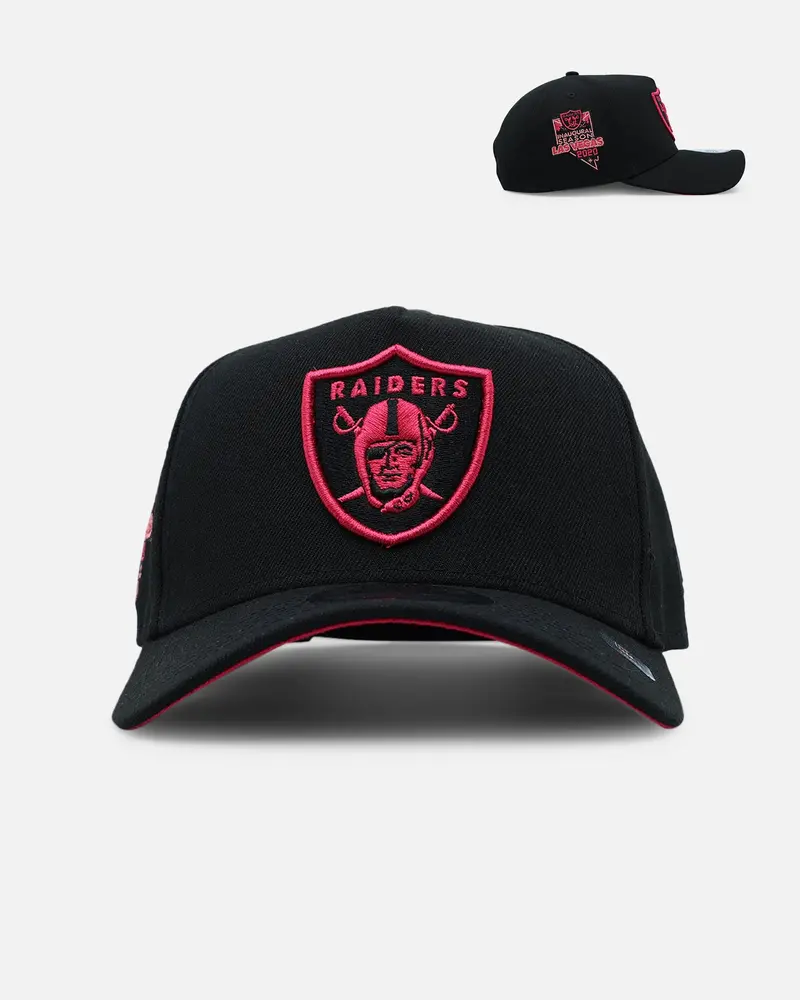 New Era Las Vegas Raiders 'Rose Nights' 9Forty A-Frame Snapback Black 1