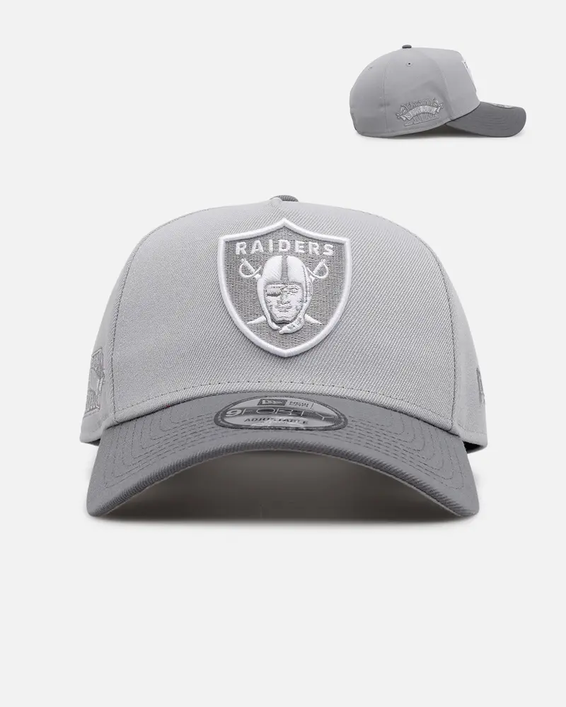 New Era Las Vegas Raiders 'Smoke' 9Forty A-Frame Snapback Smoke 1