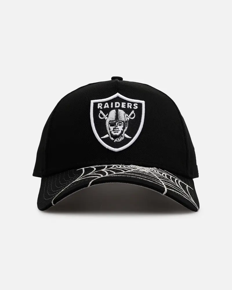 New Era Las Vegas Raiders 'Spider Web Visor' 9Forty A-Frame Snapback Black 1