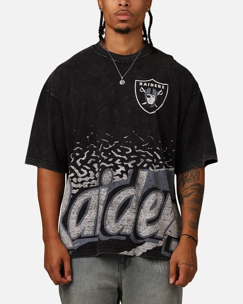 New Era Las Vegas Raiders Sport Class T-Shirt Washed Black 1