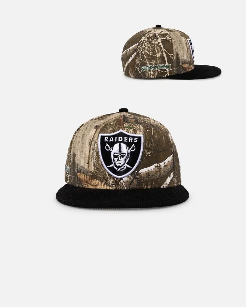 New Era Las Vegas Raiders 'Stealth Edge' 59Fifty Fitted Realtree Edge 1