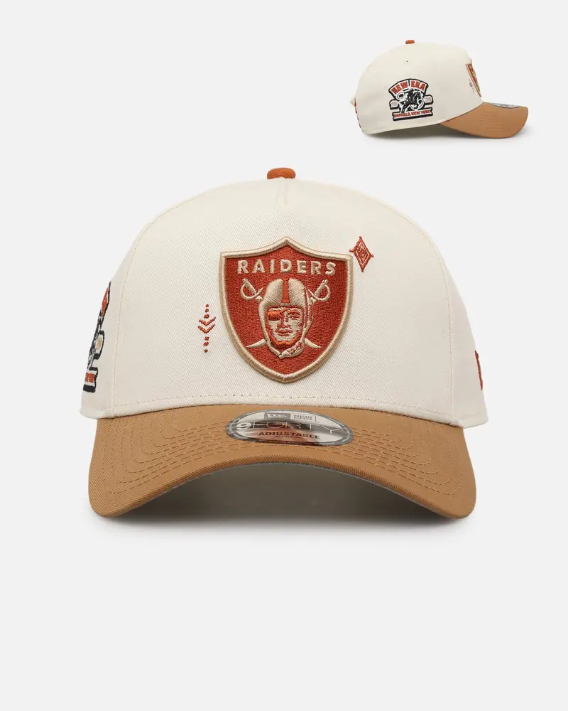 New Era Las Vegas Raiders 'Sunset Trails' 9Forty A-Frame Snapback Rust 1