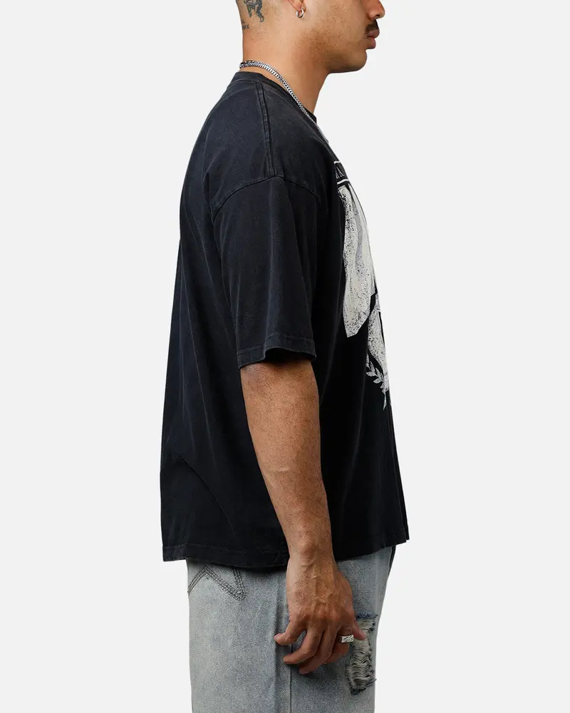 New Era Las Vegas Raiders Throwback T-Shirt Black 4