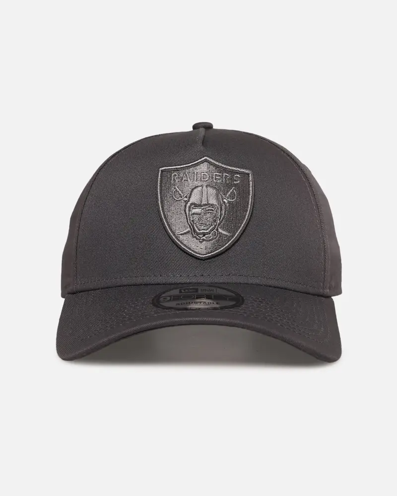 New Era Las Vegas Raiders 'Tonal Graphite' 9Forty A-Frame Snapback Graphite 1