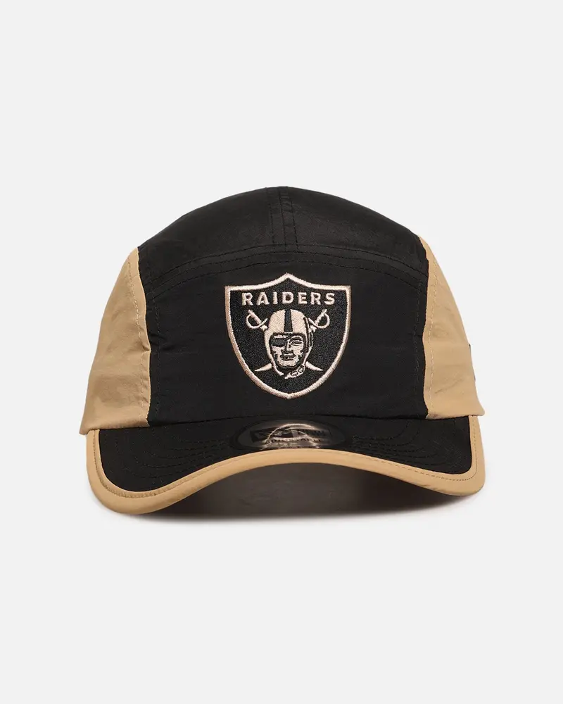 New Era Las Vegas Raiders 'Two-Tone Black' Camper Strapback Black/Khaki 1