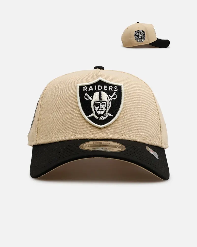 New Era Las Vegas Raiders 'Vintage' 9Forty A-Frame Snapback Vegas Gold 1