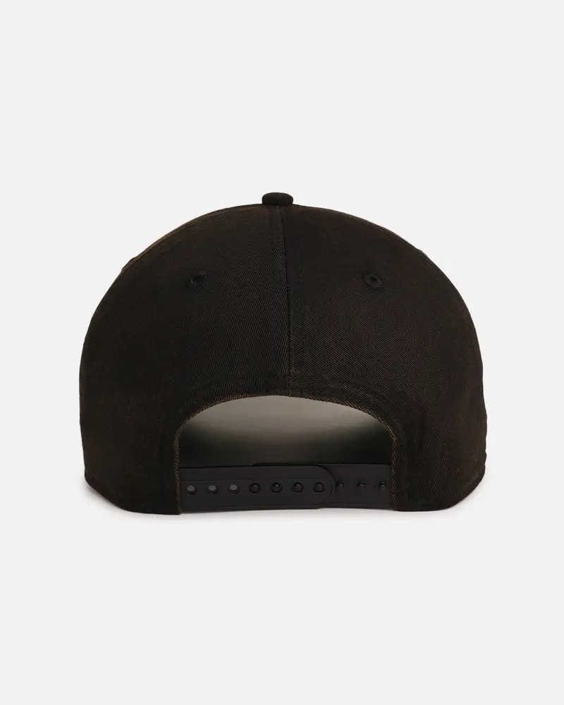 New Era Las Vegas Raiders 'Washed Gothic Visor' 9Ofrty A-Frame Snapback Black 2
