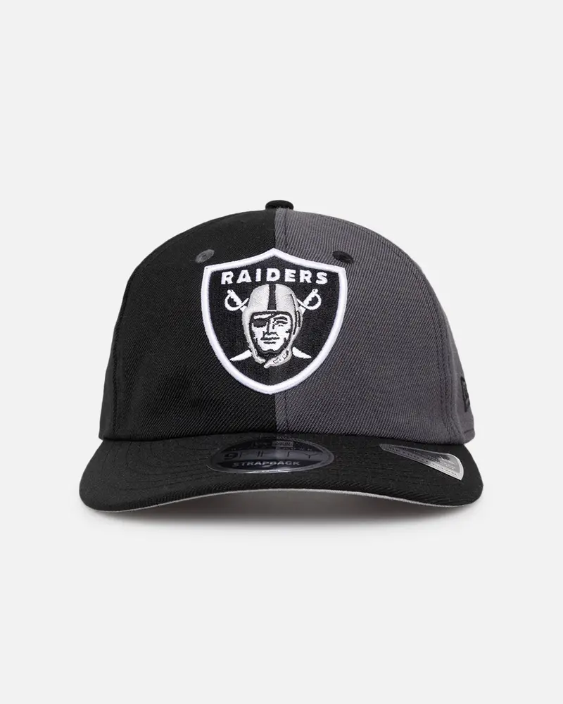 New Era Las Vegas Raiders 'Woollen Shades' 9Fifty High Crown Strapback Otc 1