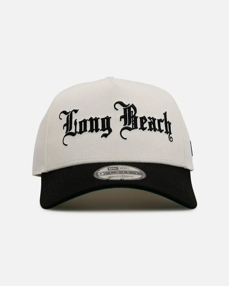 New Era Long Beach 'Homage' 9Forty A-Frame Snapback Chrome/Black 1