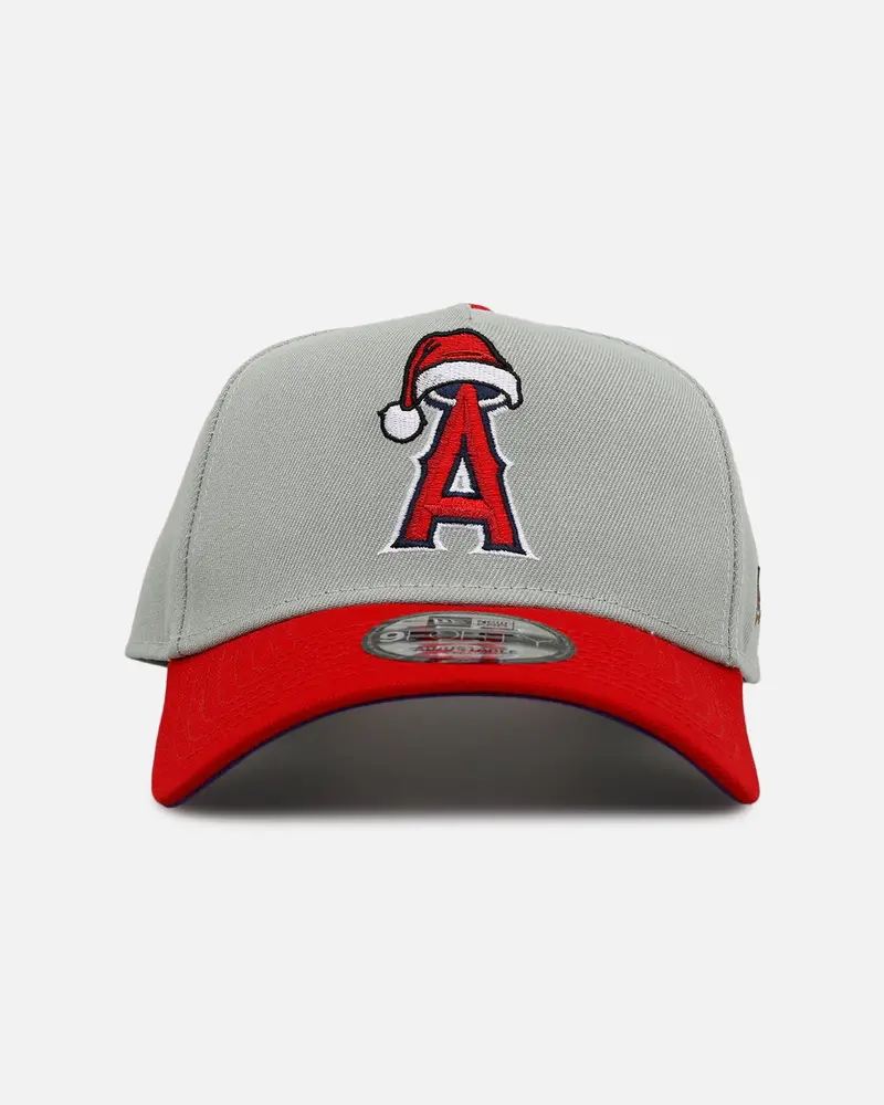 New Era Los Angeles Angels 'All I Want For Christmas' 9Forty A-Frame Snapback Green/Red 1