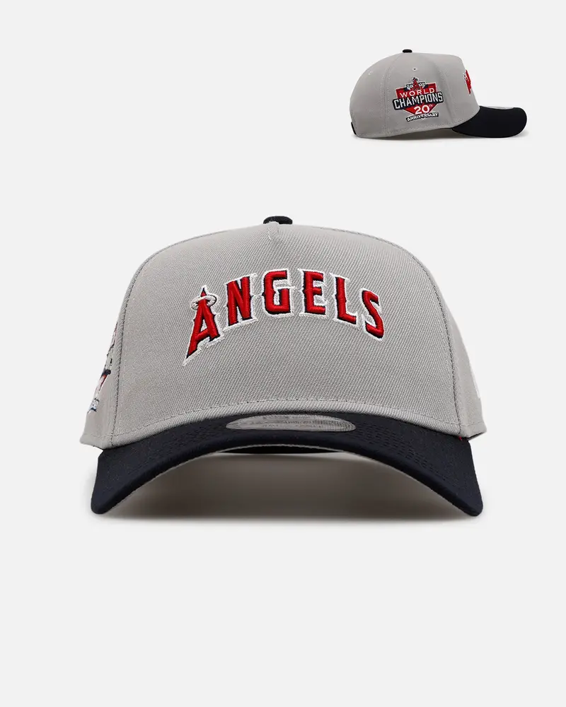 New Era Los Angeles Angels 'Away Greys' 9Forty A-Frame Snapback Grey 1