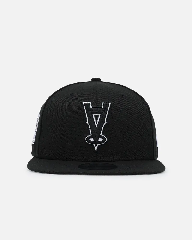New Era Los Angeles Angels 'Black & White Upside Down' 9Fifty Snapback Black/White 1