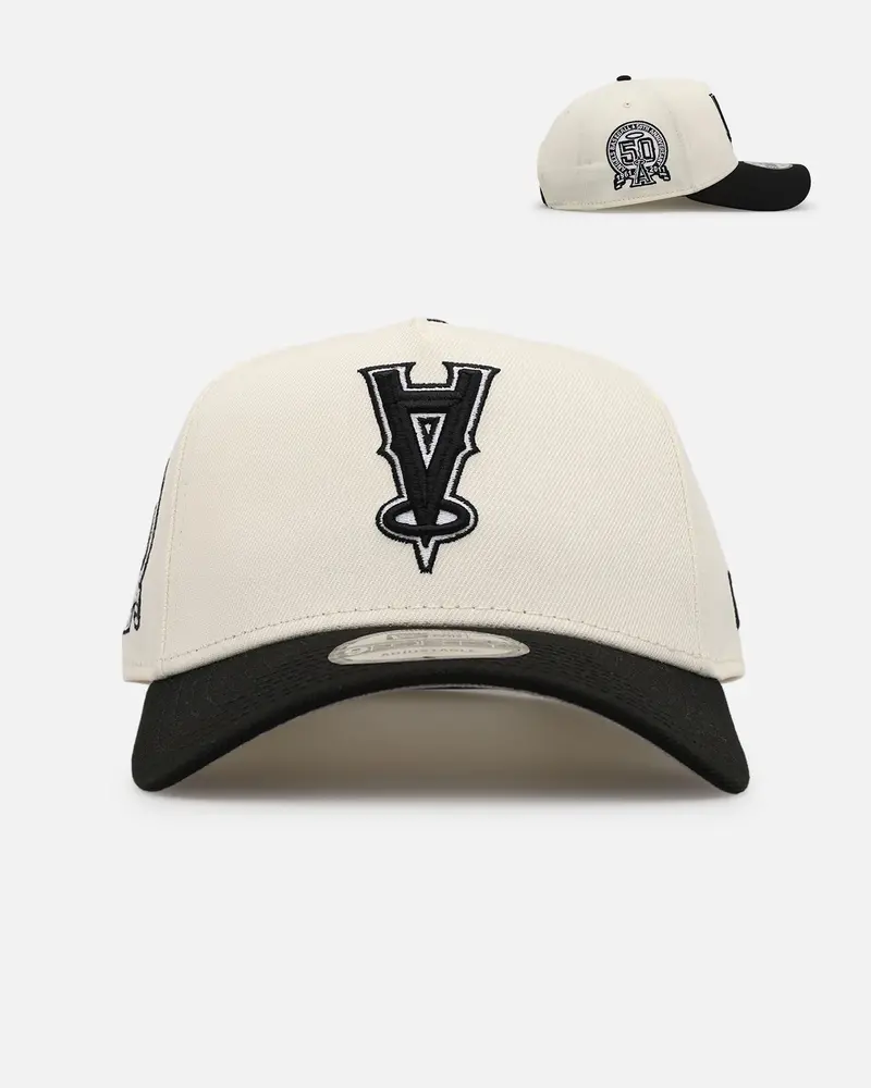 New Era Los Angeles Angels 'Chrome Upside Down Logo' 9Forty A-Frame Snapback Chrome/Black 1