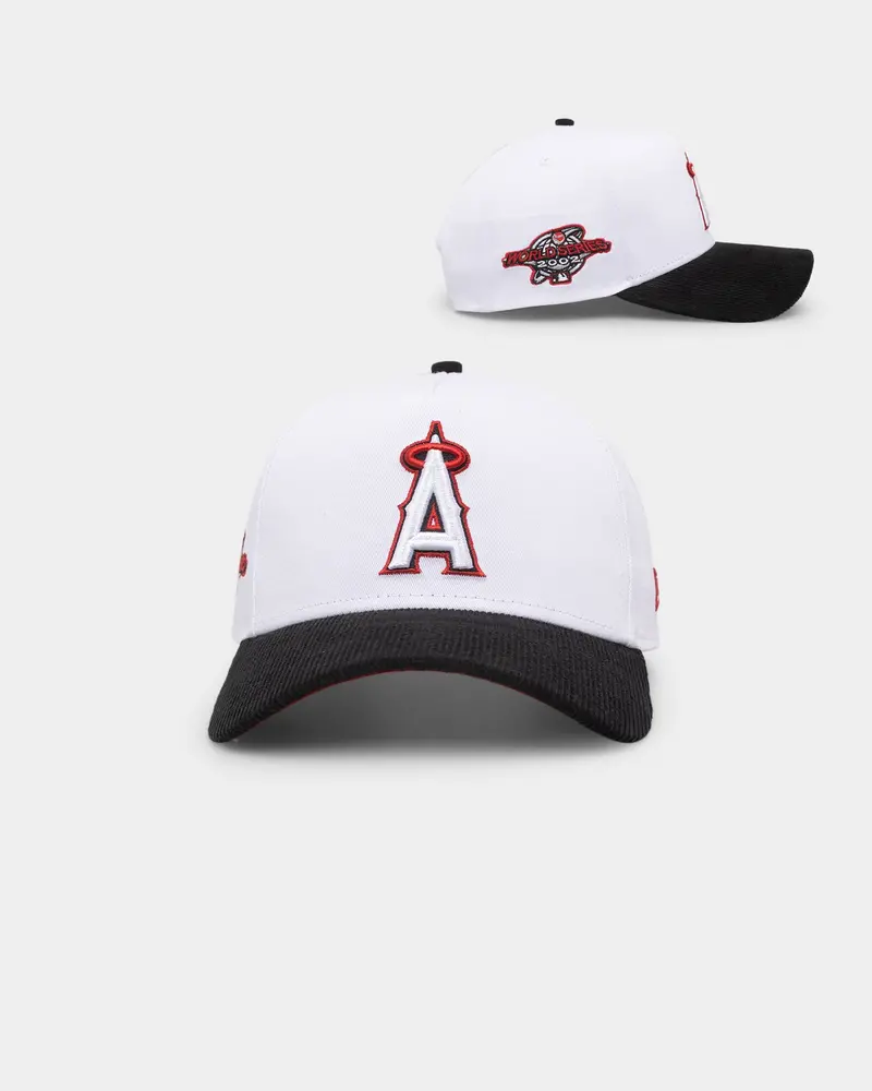 New Era Los Angeles Angels 'Fire Red' 9Forty A-Frame Snapback White/Black 1