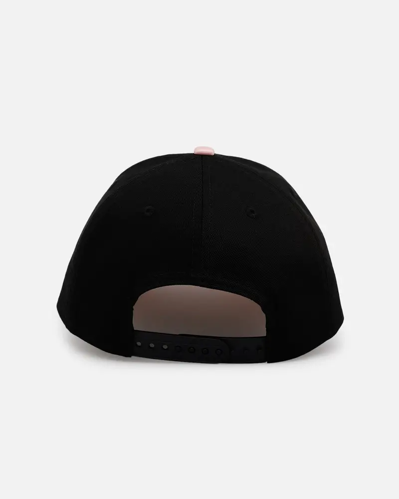 New Era Los Angeles Angels 'Pink Satin Hearts 2.0' 9Forty A-Frame Snapback Black/Pink 2