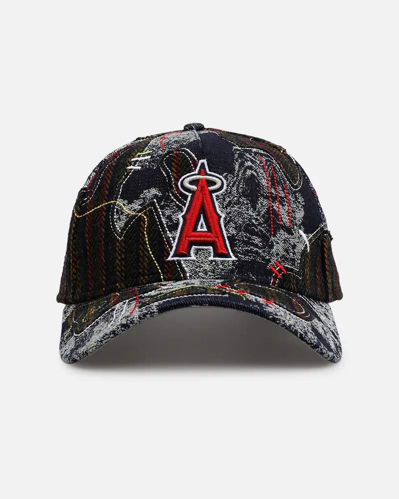 New Era Los Angeles Angels 'Running Stitch' 9Forty A-Frame Snapback Multi 1