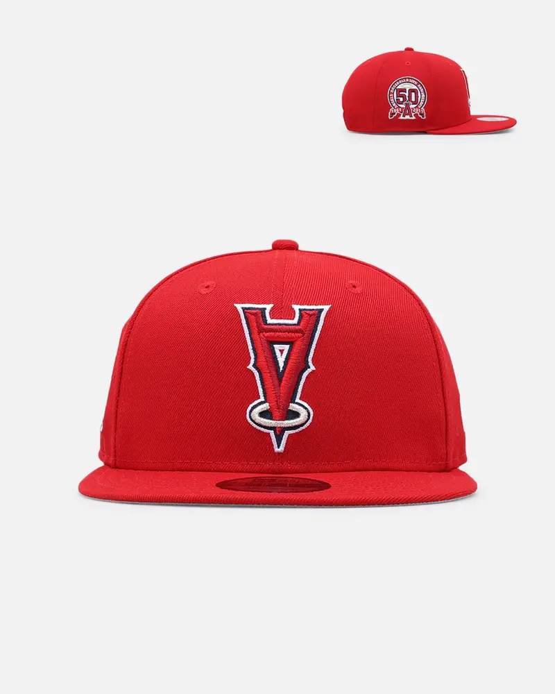 New Era Los Angeles Angels 'Upside Down Tmc' 9Fifty Snapback Red 1