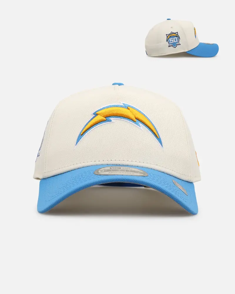 New Era Los Angeles Chargers 'Nfl Kickoff' 9Forty A-Frame Snapback Chrome 1