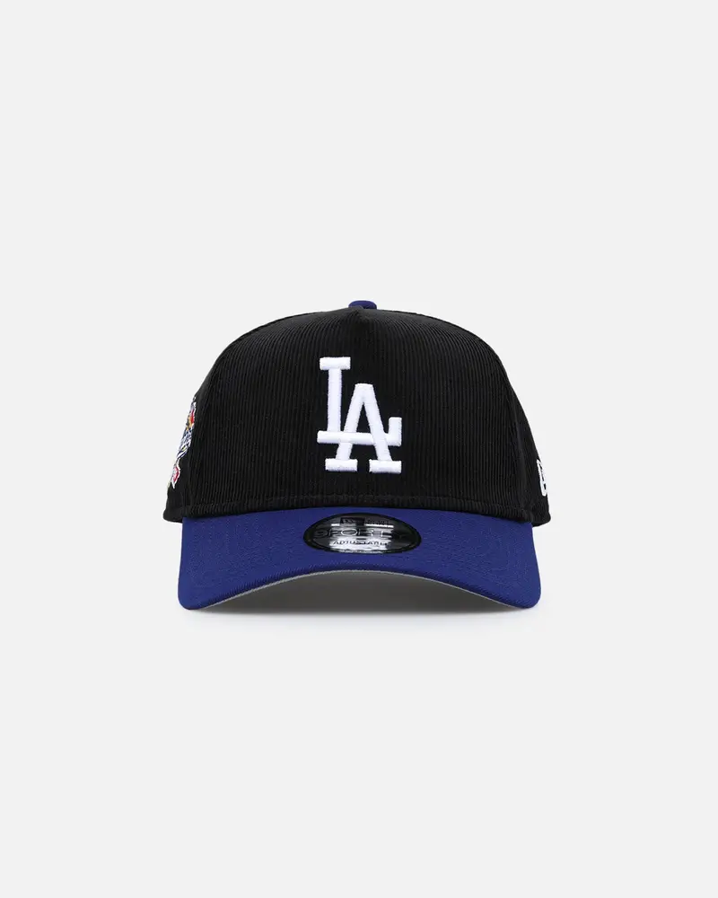 New Era Los Angeles Dodgers '2-Tone Corduroy' 9Forty A-Frame Snapback Black 1