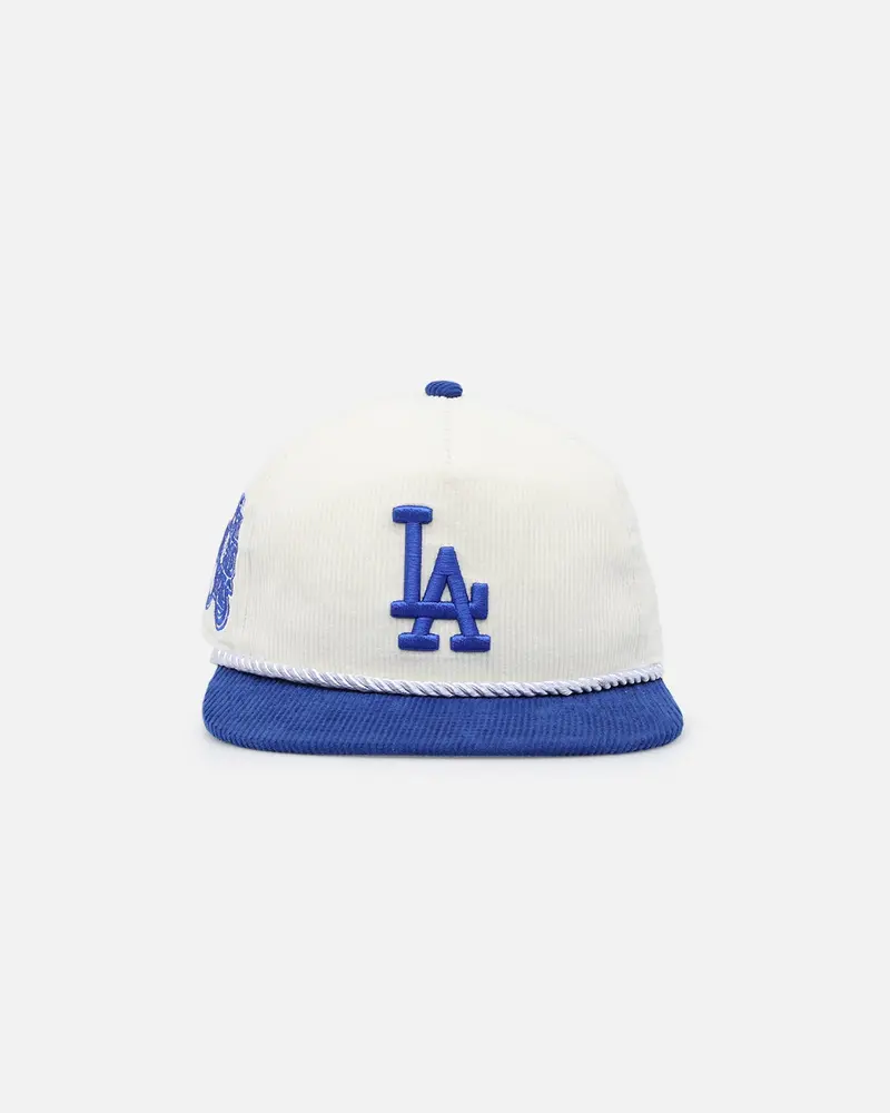 New Era Los Angeles Dodgers '2-Tone Corduroy' Golfer Snapback Chrome/Royal 1