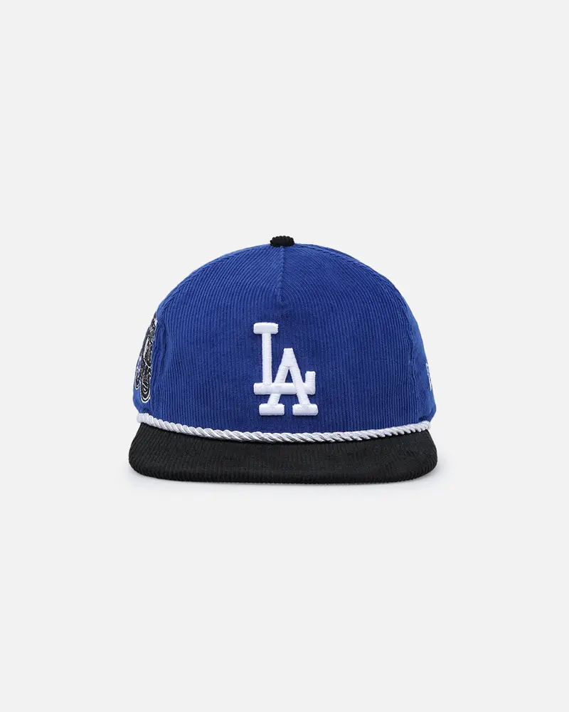 New Era Los Angeles Dodgers '2-Tone Corduroy' Golfer Snapback Royal/Black 1