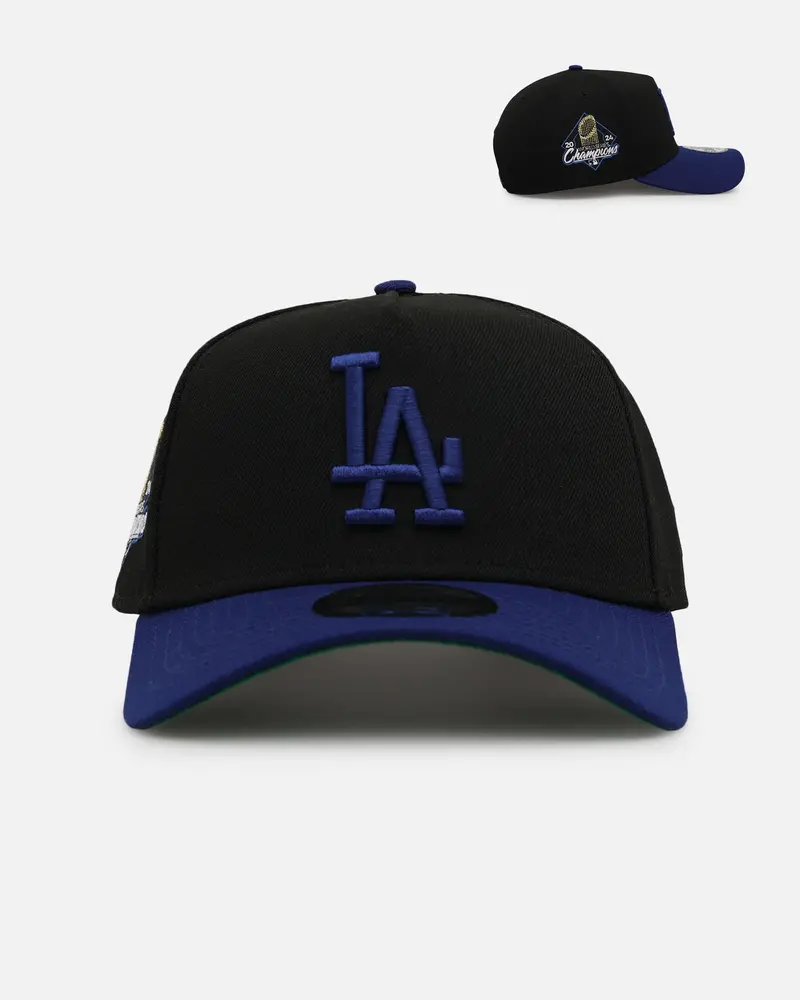 New Era Los Angeles Dodgers '24 Champs' 9Forty A-Frame Snapback Black 1
