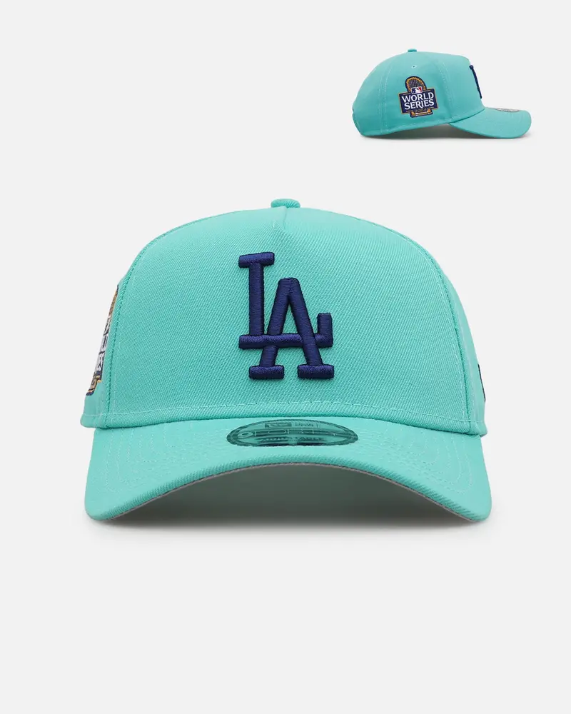 New Era Los Angeles Dodgers '24 Champs' 9Forty A-Frame Snapback Mint 1