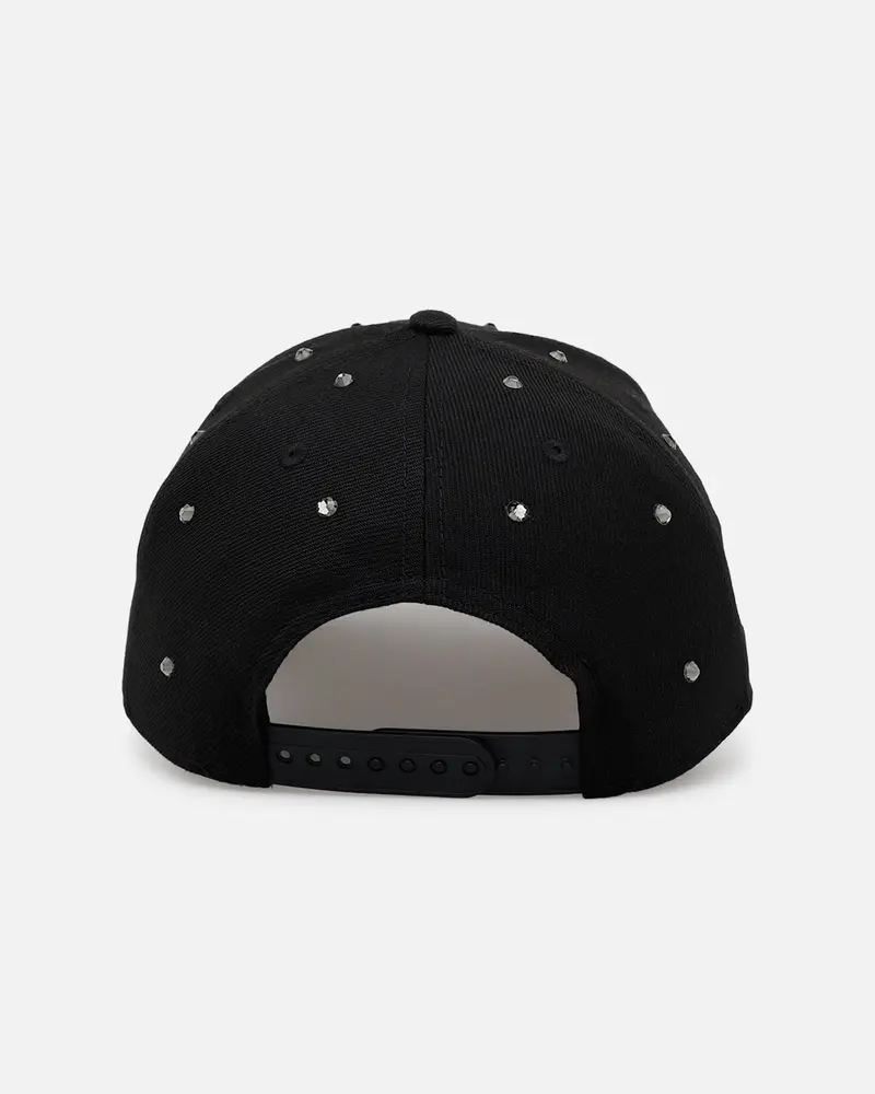New Era Los Angeles Dodgers 'All Black Embellishment' 9Forty A-Frame Snapback Black/Black 2