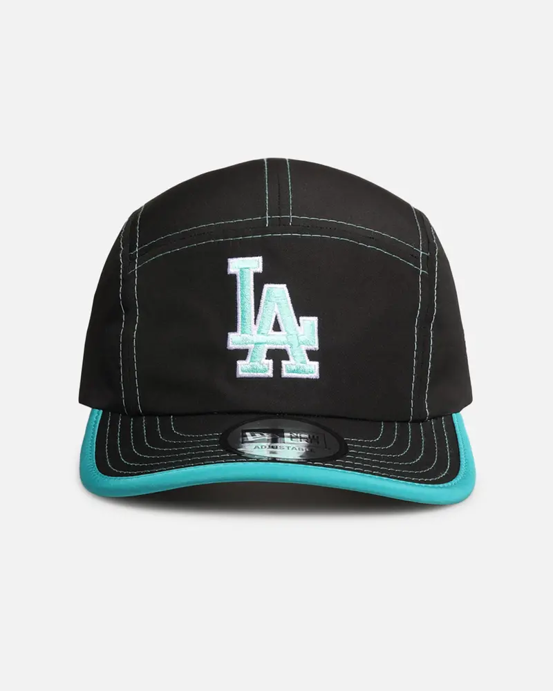 New Era Los Angeles Dodgers 'Black Aqua' Camper Strapback Black/Aqua 1