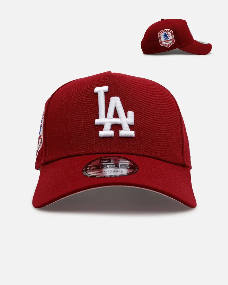 New Era Los Angeles Dodgers 'Candy Apple' 9Forty A-Frame Snapback Cardinal 1
