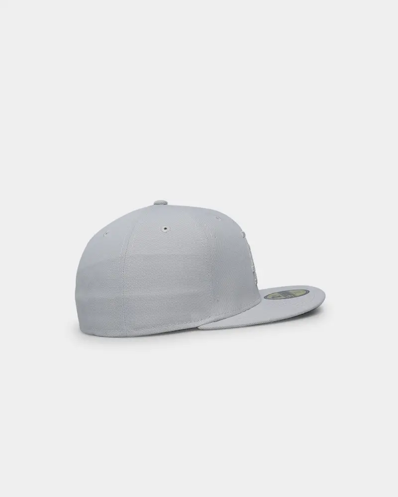 New Era Los Angeles Dodgers 'Chain Stitch' 59Fifty Fitted Stone 4