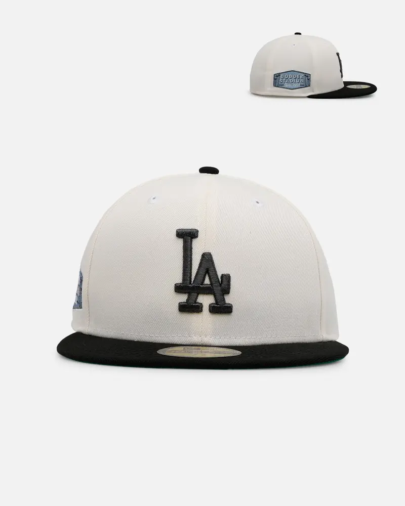 New Era Los Angeles Dodgers 'Chrome Black Metallic' 59Fifty Fitted Chrome/Black 1