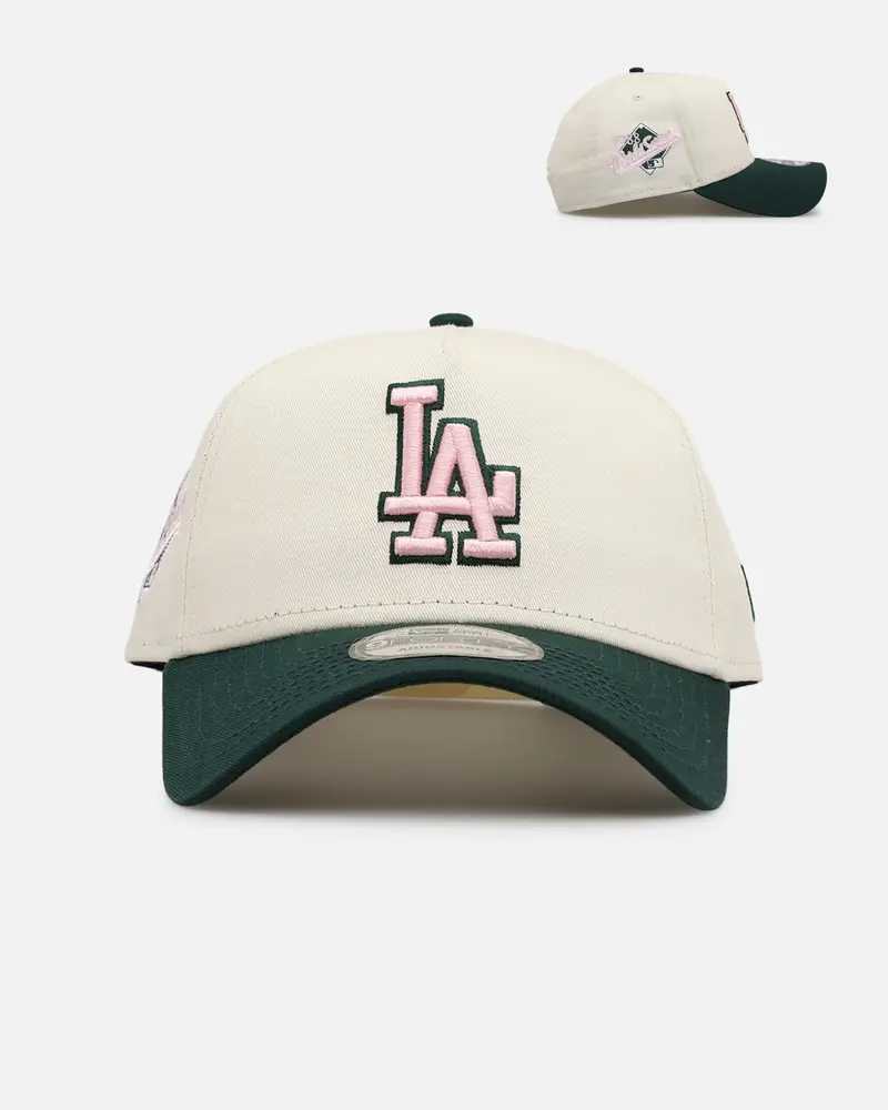 New Era Los Angeles Dodgers 'Chrome Dark Green' 9Forty A-Frame Snapback Chrome/Dark Green 1