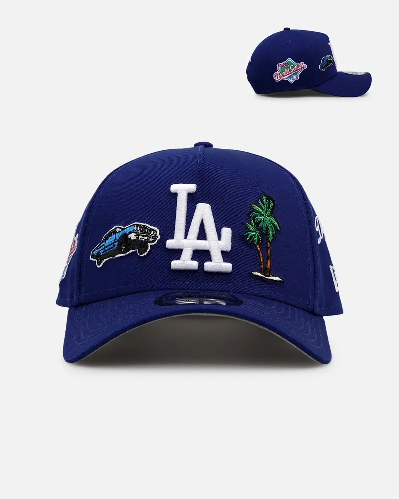 New Era Los Angeles Dodgers 'City Icons' 9Forty A-Frame Snapback Blue 1