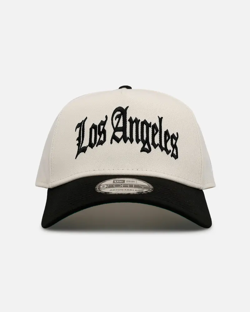 New Era Los Angeles Dodgers 'City Pack' 9Forty A-Frame Snapback Chrome/Black 1