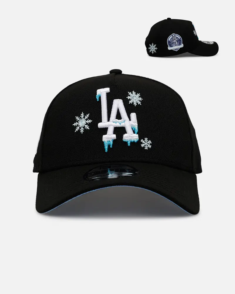 New Era Los Angeles Dodgers 'Cold As Ice' 9Forty A-Frame Snapback Black 1