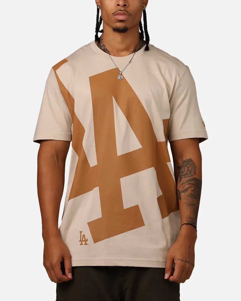 New Era Los Angeles Dodgers Colour Pack T-Shirt Light Beige 1