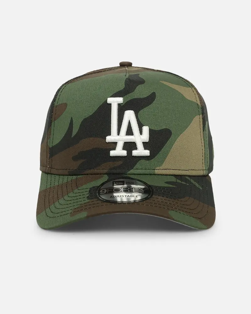 New Era Los Angeles Dodgers 'Core Camo' 9Forty A-Frame Snapback Camo/White 1