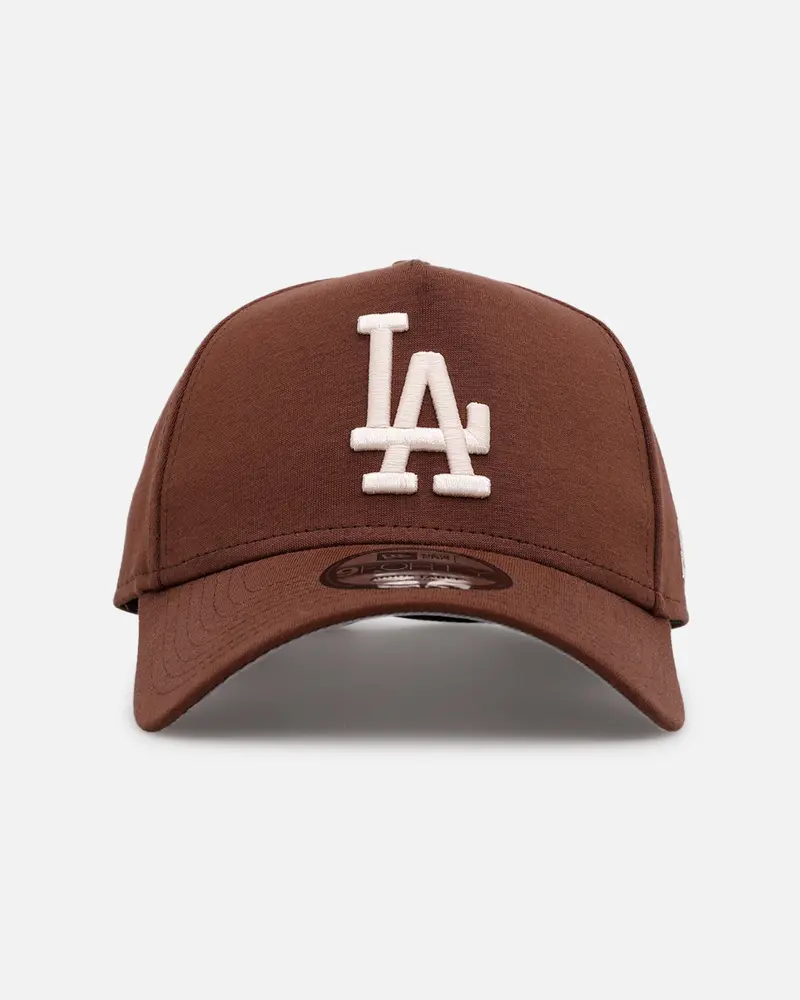 New Era Los Angeles Dodgers 'Cozy 2.0' 9Forty A-Frame Strapback Brown 1