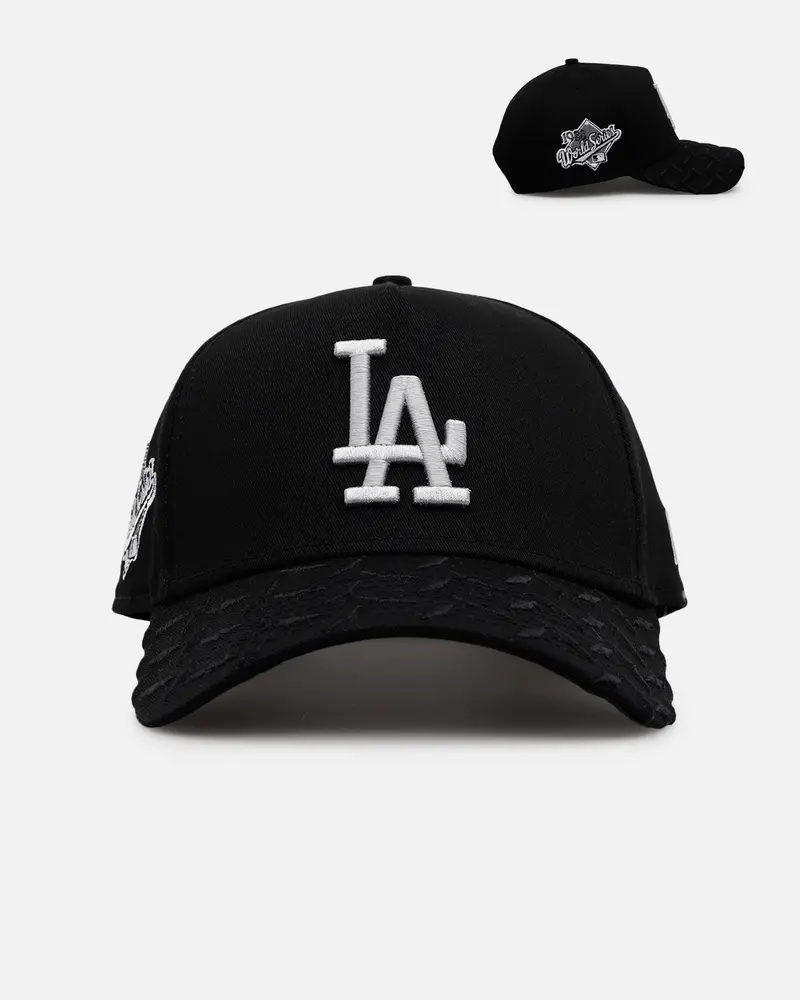 New Era Los Angeles Dodgers 'Dark Steel' 9Forty A-Frame Snapback Black/Grey 1