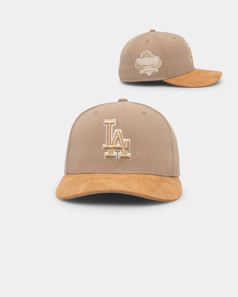 New Era Los Angeles Dodgers 'Desert Suede' 59Fifty Fitted Camel/Wheat 1